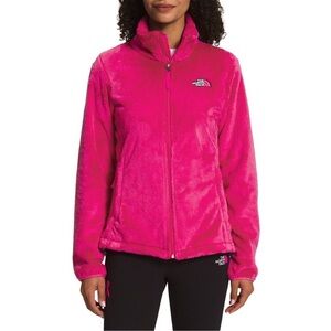 The North Face Osito Jacket High Pile Raschel Fleece Hot Pink Size Girls 14/16